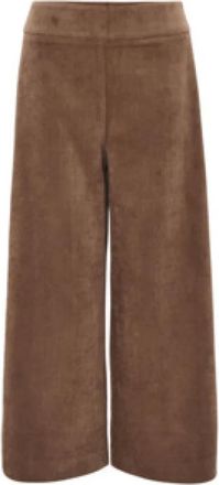 OPUS Dames, Broeken, Bruin, Maat: L Corduroy