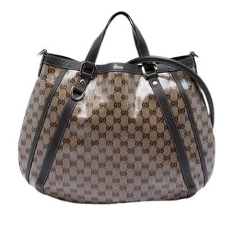 Gucci Pre-owned Handbags, female, Beige, Size: ONE SIZE Pre-owned Abbey Satchel
