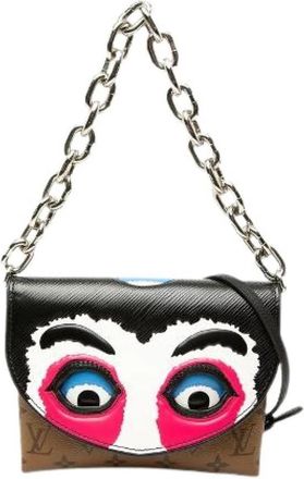 Louis Vuitton Pre-owned Pochette Kabuki Mask Monogram Epi 2way bag - Dames - Vintage Schoudertas - Veelkleurig - ONE Size - Leer - Vintage