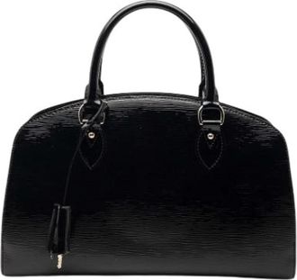 Louis Vuitton Pre-owned Pont Neuf PM - Dames - Vintage Handtas - Zwart - ONE Size - Leer - Vintage