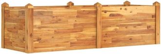 vidaXL Garden Raised Bed 160x60x44 cm Solid Wood Acacia vidaXL