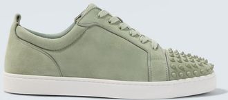 Christian Louboutin Louis Junior Spikes suede sneakers
