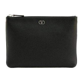 Valentino Garavani Heren, Tassen, Zwart, Maat: ONE Size Leer