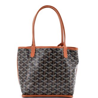 Goyard Anjou Reversible Tote Coated Canvas Mini