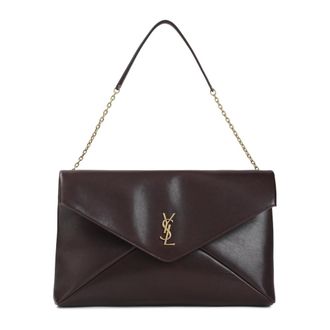 Saint Laurent Clutch - female - Saint Laurent - Shoulder Bags - Red - ONE SIZE - Bags