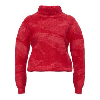 Add Turtlenecks, female, Red, Size: L Wool Turtleneck