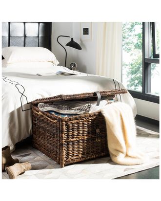 Jonathan Y Designs Discontinued Jonathan Y Designs Caden Wicker Storage Trunk