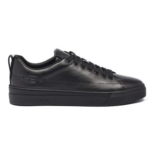 Baldinini Leren Sneakers - Heren - Schoenen - Zwart - Maat: 44 EU Leer