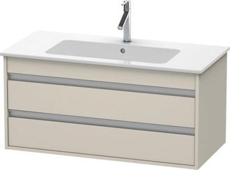 Duravit Duravit - Ketho Neceser De Pared 6430, 2 Cajones, Incl. Hueco Para