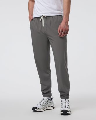 Vuori Clothing Kore Jogger Pants Lined 28 | Warm Grey | XS, Size Extra Small