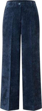 More & More More & More, Broeken, Dames, Blauw, XL, Wijde broek