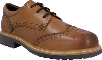 Hunter Cawdor Leer Heren Tan Brogues Schoenen