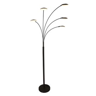 Steinhauer Mexlite - L&aacute;mpara De Pie - Synna - Negro - Metal - Led - 1327zw
