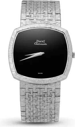 Piaget Pre-owned Piaget Vintage Automatic Black Dial Ladies Watch 12401 A6