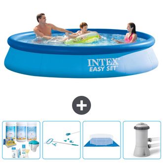 Intex Piscina Easy Set Redonda - 366x76 Cm - 7-piezas S20888
