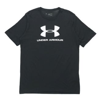 Under Armour Mens UA Sportstyle Logo Short Sleeve Black 1329590-001