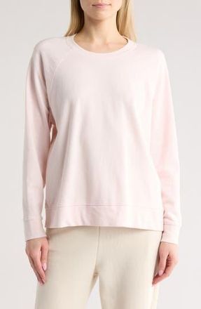 James Perse Cotton French Terry Relaxed Sweater in Zephyr at Nordstrom Rack, Size 2 (Fits Like 4-6 Us)