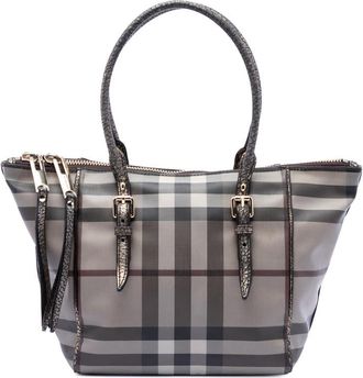 Burberry Pre-owned Burberry Small Smoke Check Coated Canvas Salisbury Tote Ladies L690805LXOCPVXN6