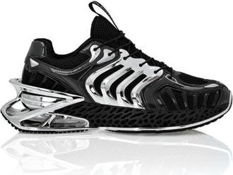 Plein Sport Runner Sneaker The Thunder Stroke Gen.x.2. Unisex in Black/nickel at Nordstrom, Size 35