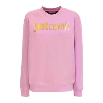 Just Cavalli Truien - Dames - Sweatshirts - Roze - XS - Hoodies & sweatvesten