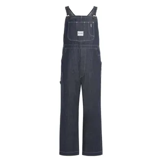 Moorer Heren, Jumpsuits & Playsuits, Blauw, Maat: M Katoen