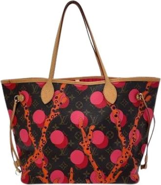 Louis Vuitton Pre-owned Tote Bags, female, Multicolor, Size: ONE SIZE Pre-owned Neverfull MM Tote Bag