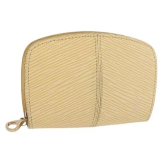 Louis Vuitton Pre-owned Wallets, female, Yellow, Size: ONE SIZE Pre-owned Coin Purse