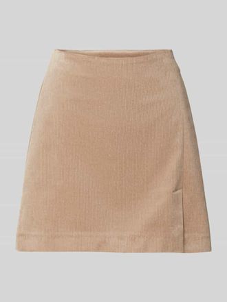 Armedangels Armedangels Minirock mit Nahtrei&szlig;verschluss Modell ZAILAA in Hellbraun, Gr&ouml;&szlig;e XL