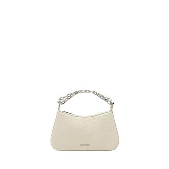Alexander McQueen Alexander McQueen, Handbags, female, White, Size: ONE SIZE T-Bar Mini Pouch