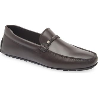 BOSS Noel Loafer in Dark Brown at Nordstrom Rack, Size 11Us / 10Uk