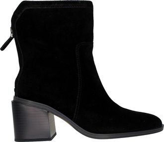 Vince Camuto Water-Repellent Suede Mid-Shaft-Kortimy Black VC-KORTIMY-BLK Womens