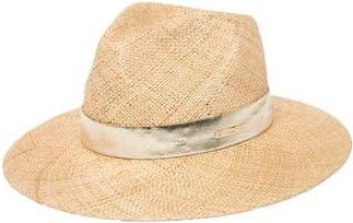 San Diego Hat Company x Trina Turk Straw Fedora in Natural at Nordstrom Rack