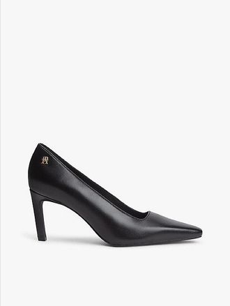 Tommy Hilfiger TH Monogram Leather High Heels