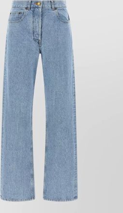 Thom Browne selvedge denim mid-rise straight-leg jeans