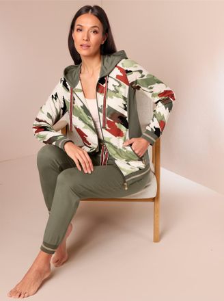 Cr&eacute;ation L Wellnesshose CREATION L PREMIUM, Damen, Gr. 36/38, Normalgr&ouml;ssen, gr&uuml;n (khaki), 60% Modal, 34% Viskose, 6% Elasthan, unifarben, Hosen Wellnesshose