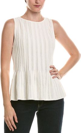 Anne Klein Bateau Peplum Tank