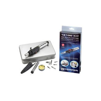 Kemper Saldatore micro ricaricabile 12100 kit kemper piezo + accessori + valigetta Kemper