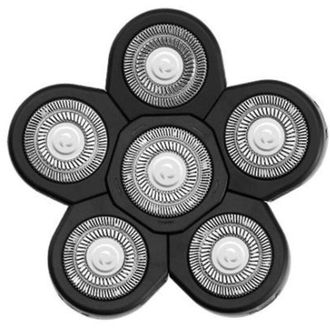 OEM Cabezal De Afeitadora El&eacute;ctrica Para Hombre, Cuchilla De Repuesto Para Afeitadora El&eacute;ctrica, Cabezal De Afeitadora De 6 Hojas, Repuestos Para Afeitado