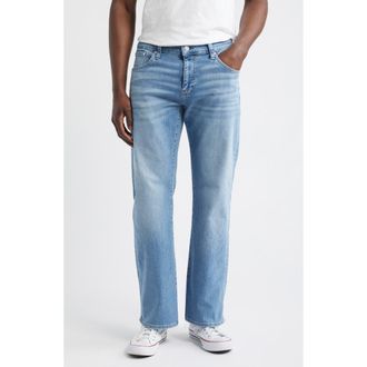 Mavi Josh Bootcut Jeans in Mid Brushed Classic at Nordstrom, Size 38 X 32