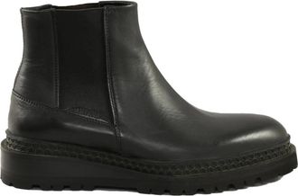 A.Testoni Beatles Chelsea Boots - Heren - Chelseaboots - Zwart - 38 EU - Leer - Schoenen