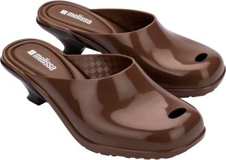 Melissa Gaia Mule in Brown at Nordstrom, Size 10