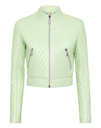 Philipp Plein Leren Motorrijder Flame
