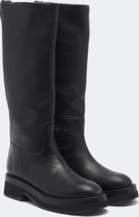 PARIS TEXAS Napa leather knee-high boots