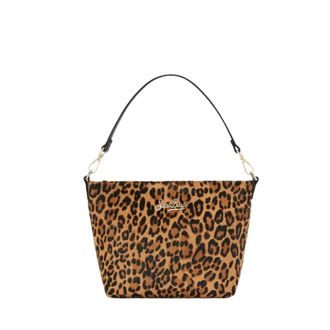 Saint Barth Tassen, Dames, Bruin, ONE Size, Leer, Aline Bag