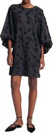 Munthe Pansi Mini Dress In Black