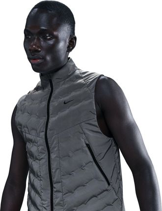 Nike Mens Reflect Vest in Silver - Size X-Large