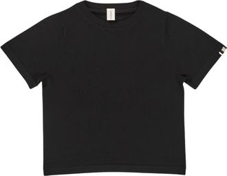 Extreme Cashmere Tina T-shirt - Dames - Cashmere truien - Zwart - ONE Size - Katoen - Truien & Vesten