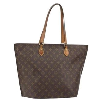 Louis Vuitton Pre-owned Tote Bags, female, Brown, Size: ONE SIZE Pre-owned Vintage Canvas Tote Bag