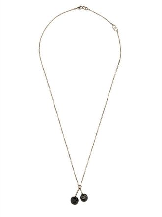 Valentino Garavani Chez Valentino Metal And Enamel Necklace