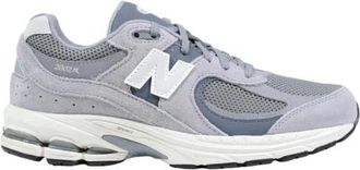 New Balance Leren en stoffen sneakers met veters - Dames - Hardloopschoenen - Grijs - 37 1/2 EU - Leer - Fitness